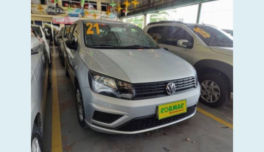VOLKSWAGEN GOL 1.6 MSI TOTALFLEX 4P - PRATA - 2021 Foto 3 (Grande)