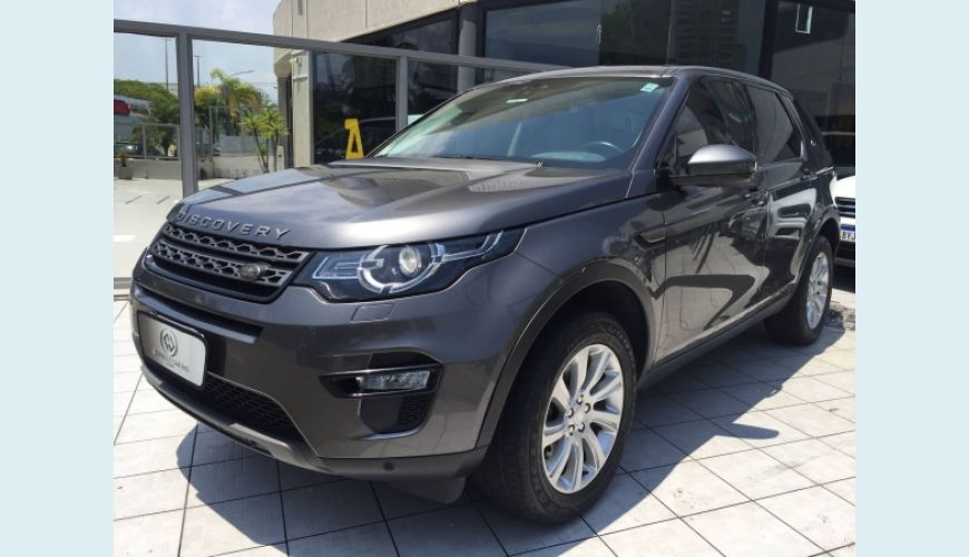 LAND ROVER DISCOVERY SPORT 2.2 16V SD4 TURBO DIESEL SE 4P AUT. - CINZA - 2016 Foto 3 (Grande)