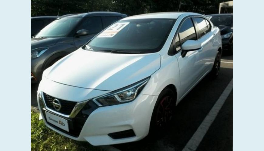 NISSAN VERSA 1.6 16V FLEX SENSE XTRONIC - BRANCO - 2021 Foto 3 (Grande)