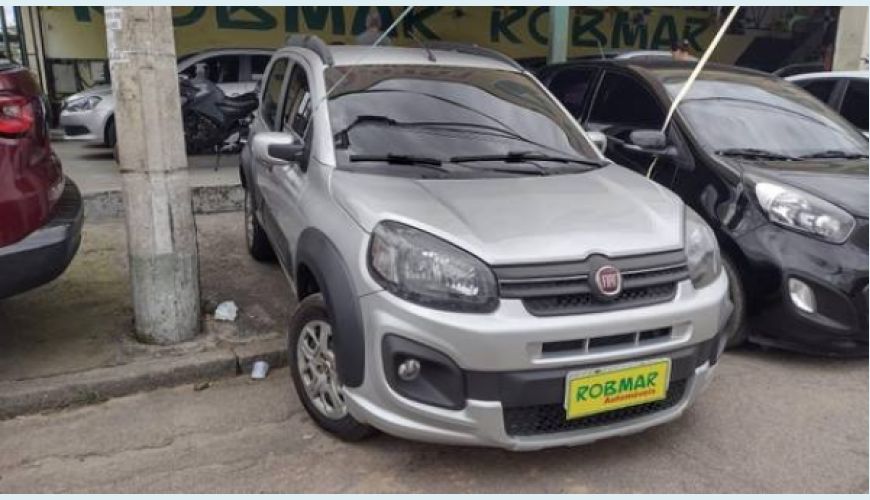 FIAT UNO 1.3 FIREFLY FLEX WAY 4P - PRATA - 2020 Foto 3 (Grande)