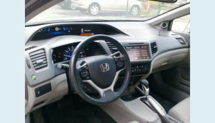 HONDA CIVIC 2.0 EXR 16V FLEX 4P AUT. - CINZA - 2014 Foto 3 (Grande)