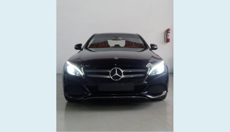 MERCEDES-BENZ C 180 1.6 CGI FLEX EXCLUSIVE 7G-TRONIC - PRETO - 2016 Foto 3 (Grande)