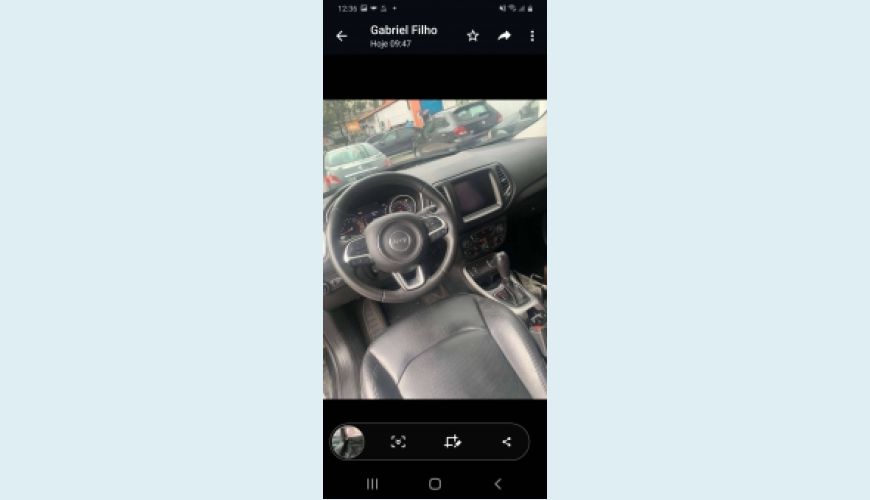 JEEP COMPASS 2.0 16V FLEX LONGITUDE AUT. - PRETO - 2019 Foto 3 (Grande)