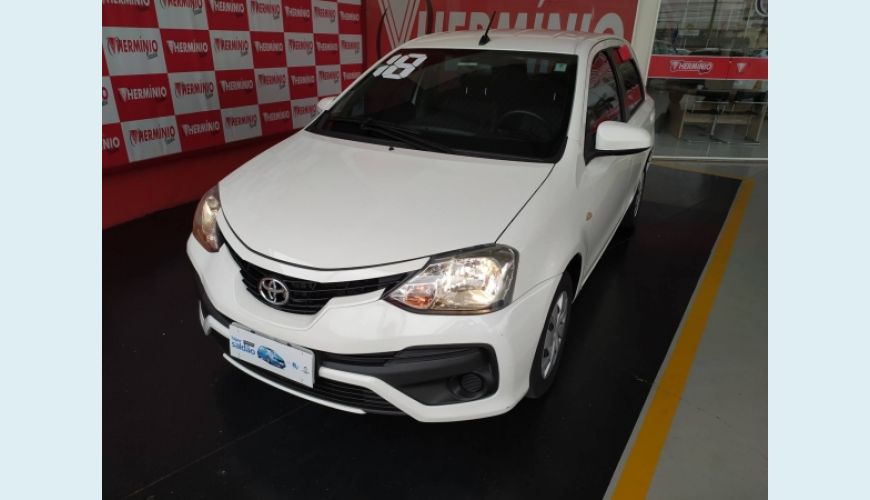 TOYOTA ETIOS 1.5 XS 16V FLEX 4P AUT. - BRANCO - 2018 Foto 3 (Grande)