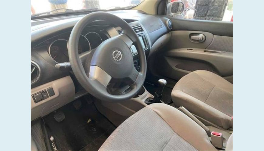 NISSAN LIVINA 1.6 SL 16V FLEX 4P - PRATA - 2010 Foto 3 (Grande)