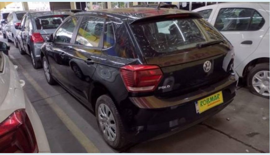 VOLKSWAGEN POLO 1.0 MPI TOTAL FLEX - PRETO - 2020 Foto 3 (Grande)