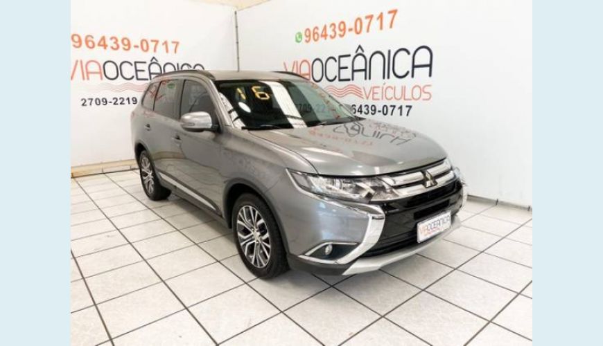 MITSUBISHI OUTLANDER 2.0 16V 4P AUT. - CINZA - 2016 Foto 3 (Grande)