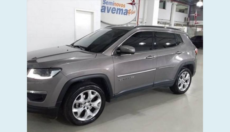 JEEP COMPASS 2.0 16V FLEX LONGITUDE AUT. - CINZA - 2021 Foto 3 (Grande)