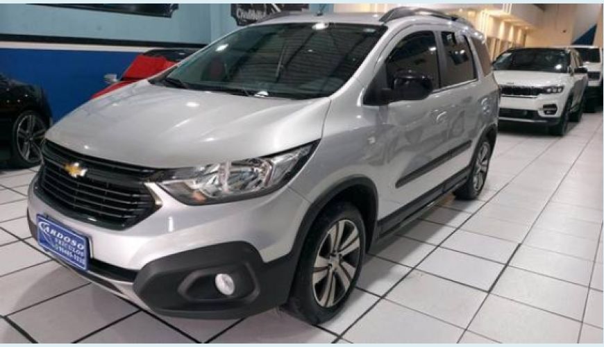 CHEVROLET SPIN 1.8 ACTIV 8V FLEX 4P AUT. - PRATA - 2020 Foto 3 (Grande)
