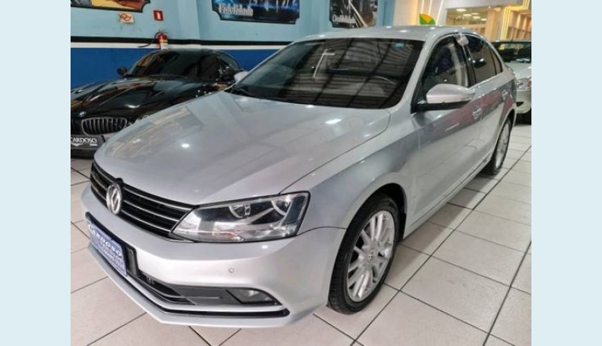 VOLKSWAGEN JETTA 2.0 TSI HIGHLINE 211CV 4P TIPTRONIC - PRATA - 2015 Foto 3 (Grande)