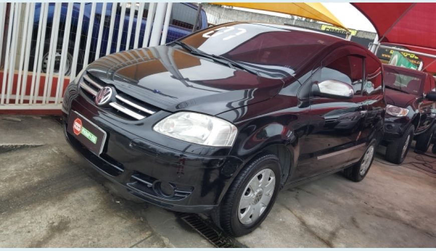 VOLKSWAGEN FOX 1.0 MI 8V FLEX 2P - PRETO - 2007 Foto 3 (Grande)