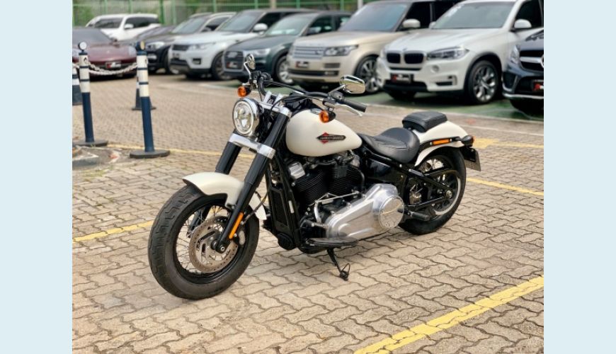 HARLEY-DAVIDSON SOFTAIL SLIM CUSTOM - BRANCO - 2018 Foto 3 (Grande)