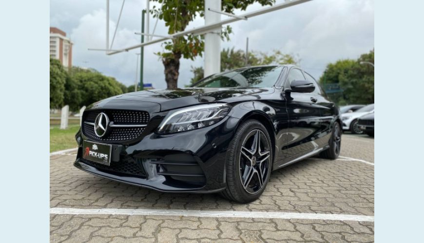 MERCEDES-BENZ C 300 2.0 CGI SPORT 9G-TRONIC - PRETO - 2019 Foto 3 (Grande)