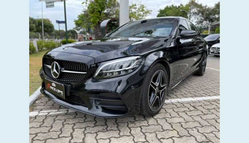 MERCEDES-BENZ C 300 2.0 CGI SPORT 9G-TRONIC - PRETO - 2019 Foto 3 (Grande)