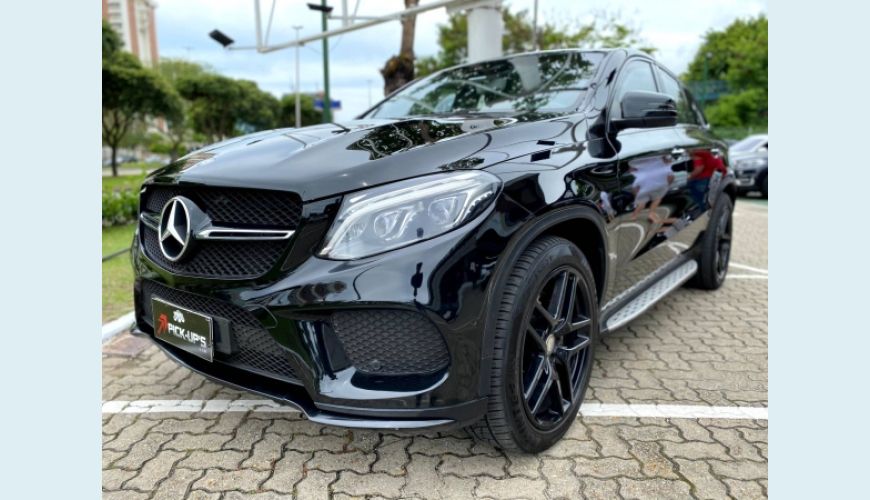 MERCEDES-BENZ GLE 400 3.0 V6 NIGHT COUPÉ 4MATIC 9G-TRONIC - PRETO - 2016 Foto 3 (Grande)
