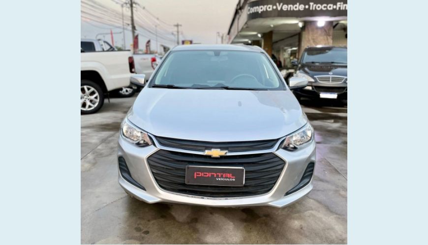 CHEVROLET ONIX 1.0 FLEX LT - PRATA - 2020 Foto 3 (Grande)