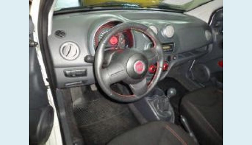 FIAT UNO 1.0 VIVACE 8V FLEX 4P - BRANCO - 2012 Foto 3 (Grande)