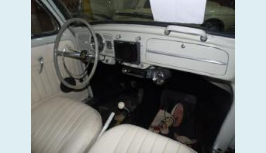 VOLKSWAGEN FUSCA 1.3 8V 2P - BEGE - 1966 Foto 3 (Grande)
