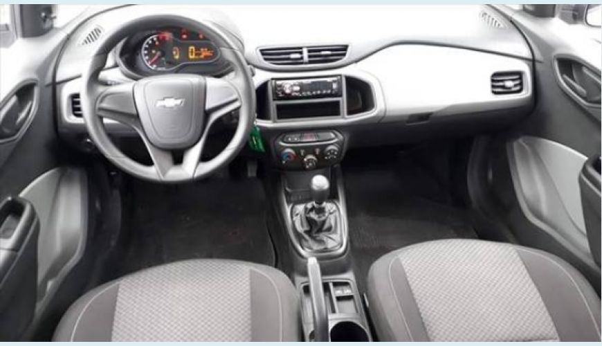 CHEVROLET ONIX 1.0 MPFI JOY 8V FLEX 4P - PRATA - 2019 Foto 3 (Grande)