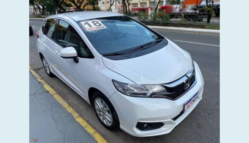 HONDA FIT 1.5 LX 16V FLEX 4P AUT. - BRANCO - 2018 Foto 3 (Grande)
