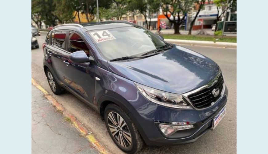 KIA SPORTAGE 2.0 LX 4X2 16V FLEX 4P AUT. - AZUL - 2014 Foto 3 (Grande)