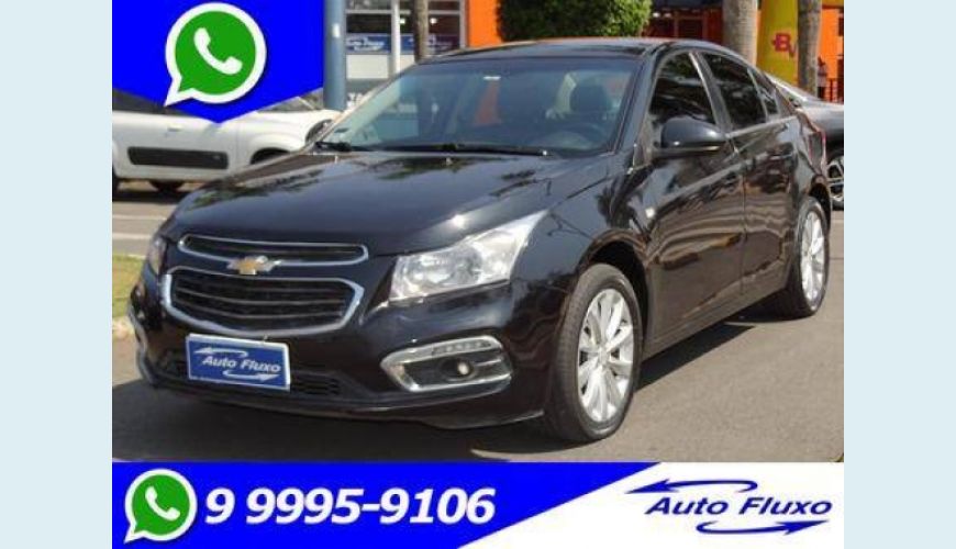 CHEVROLET CRUZE 1.8 LT 16V FLEX 4P AUT. - PRETO - 2016 Foto 3 (Grande)