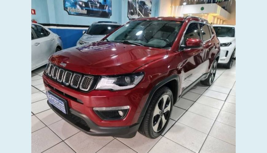JEEP COMPASS 2.0 16V FLEX LONGITUDE AUT. - VERMELHO - 2018 Foto 3 (Grande)