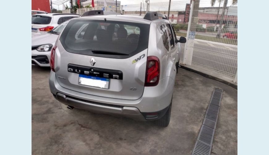 RENAULT DUSTER 2.0 DYNAMIQUE 4X2 16V FLEX 4P - PRATA - 2016 Foto 3 (Grande)