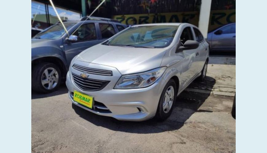 CHEVROLET ONIX 1.0 MPFI JOY 8V FLEX 4P - PRATA - 2018 Foto 3 (Grande)