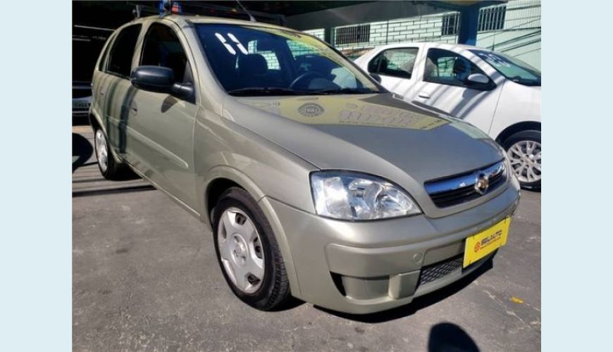 CHEVROLET CORSA 1.4 MPFI MAXX 8V FLEX 4P - BEGE - 2011 Foto 3 (Grande)