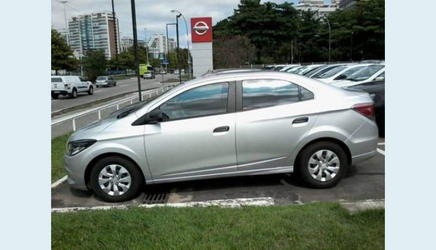 CHEVROLET PRISMA 1.0 MPFI JOY 8V FLEX 4P - PRATA - 2019 Foto 3 (Grande)