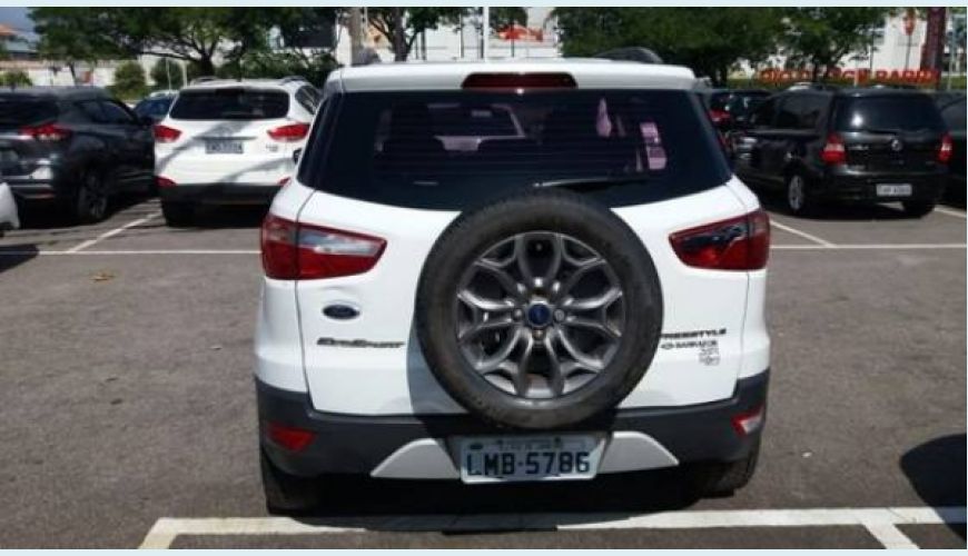 FORD ECOSPORT 1.6 FREESTYLE 16V FLEX 4P - BRANCO - 2015 Foto 3 (Grande)