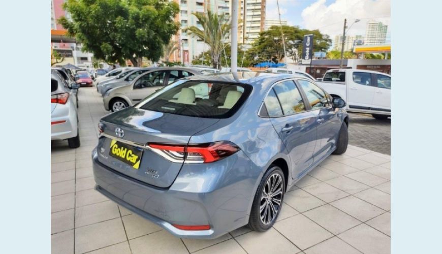TOYOTA COROLLA 1.8 VVT-I HYBRID FLEX ALTIS CVT - CINZA - 2020 Foto 3 (Grande)