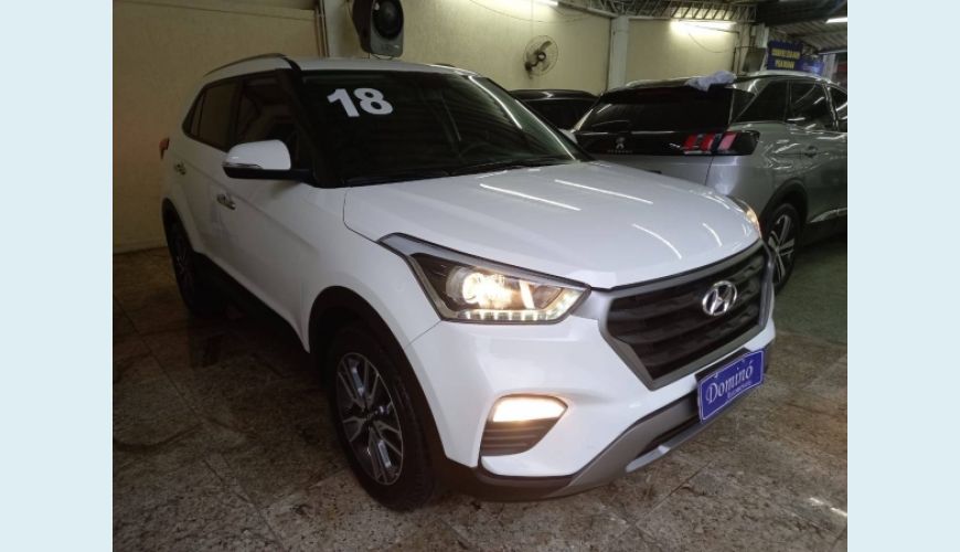 HYUNDAI CRETA 2.0 16V FLEX PRESTIGE AUT. - BRANCO - 2018 Foto 3 (Grande)