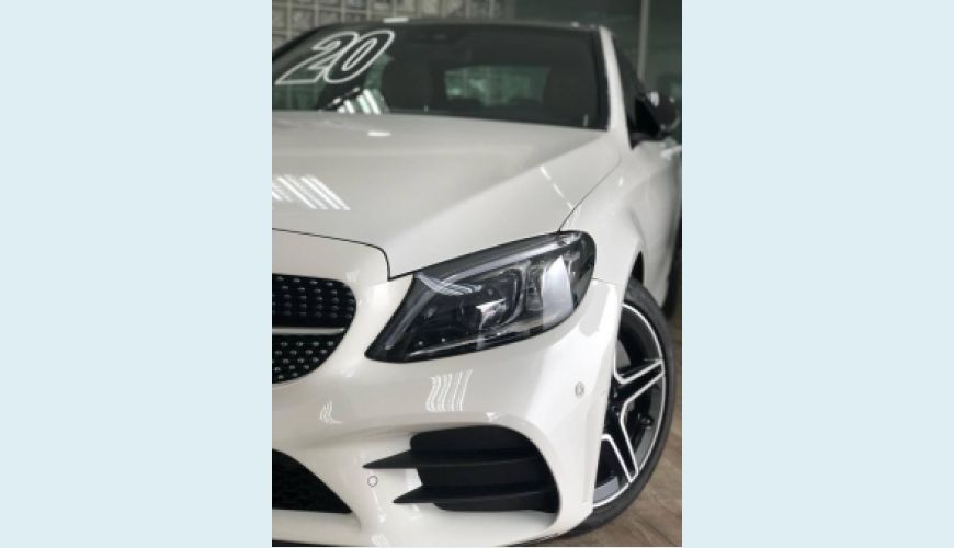 MERCEDES-BENZ C 300 2.0 CGI SPORT 9G-TRONIC - BRANCO - 2020 Foto 3 (Grande)