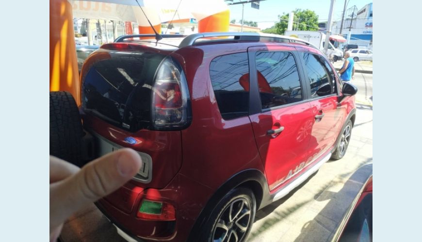 CITROËN AIRCROSS 1.6 EXCLUSIVE 16V FLEX 4P - VERMELHO - 2014 Foto 3 (Grande)