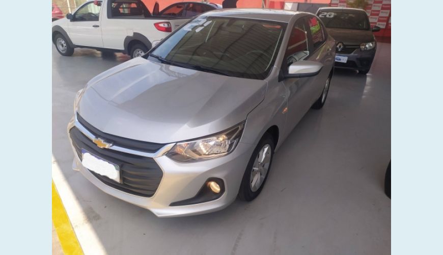 CHEVROLET ONIX 1.0 TURBO FLEX PLUS LTZ AUT. - PRATA - 2021 Foto 3 (Grande)