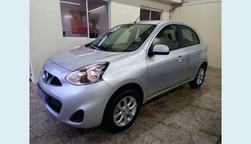 NISSAN MARCH 1.0 SV 12V FLEX 4P - PRATA - 2019 Foto 3 (Grande)