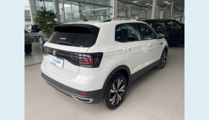 VOLKSWAGEN T-CROSS 1.4 250 TSI TOTAL FLEX HIGHLINE AUT. - BRANCO - 2021 Foto 3 (Grande)