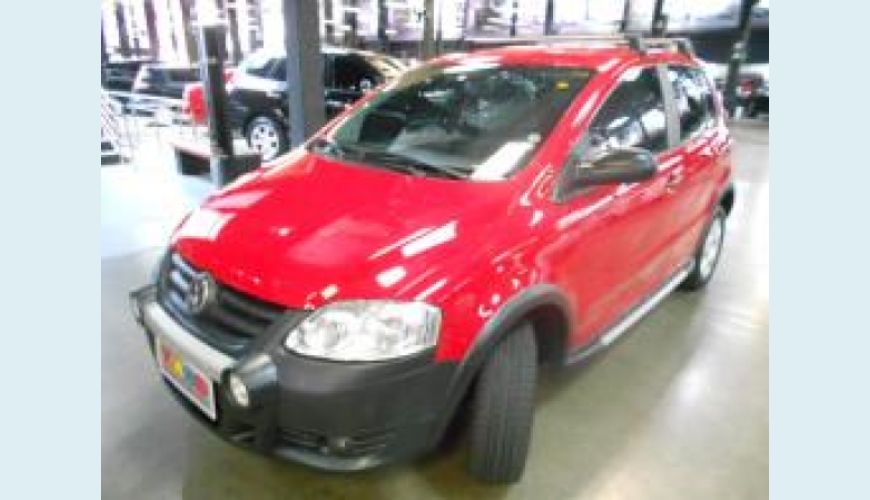 VOLKSWAGEN CROSSFOX 1.6 MI 8V TOTAL FLEX 4P - VERMELHO - 2008 Foto 3 (Grande)