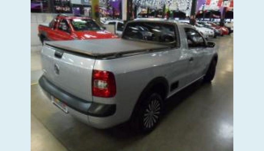 VOLKSWAGEN SAVEIRO 1.6 MI TREND CE 8V TOTAL FLEX 2P G.V - PRATA - 2010 Foto 3 (Grande)