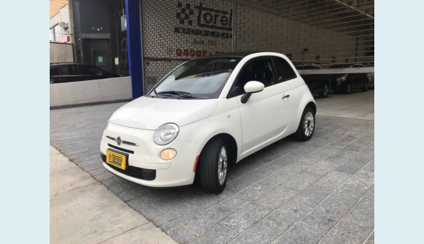 FIAT 500 1.4 CABRIO 8V FLEX 2P AUT. - BRANCO - 2015 Foto 3 (Grande)