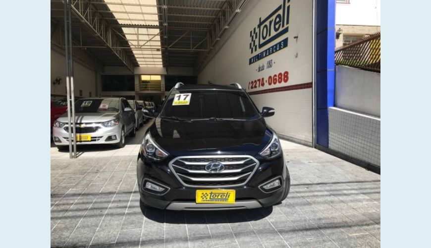HYUNDAI IX35 2.0 MPFI GLS 16V FLEX 4P AUT. - PRETO - 2017 Foto 3 (Grande)