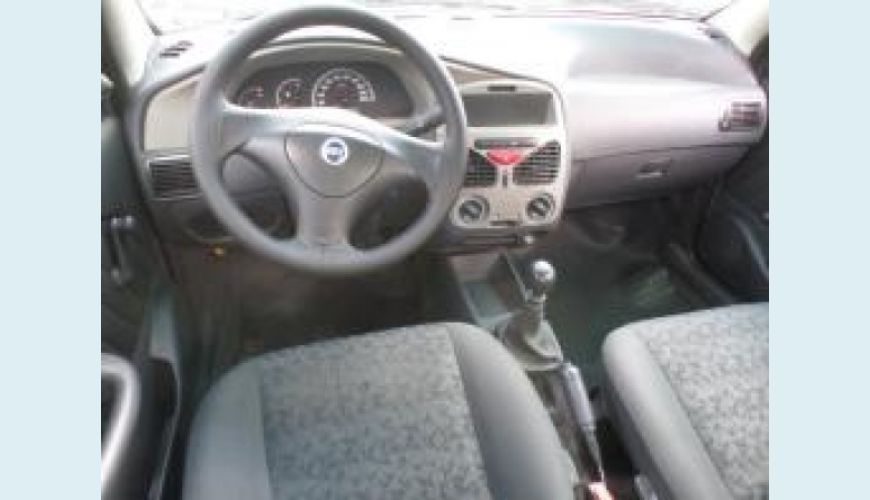 FIAT SIENA 1.0 MPI ELX 8V FLEX 4P - CINZA - 2007 Foto 3 (Grande)