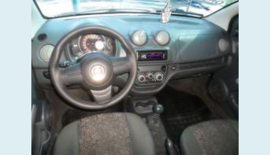 FIAT UNO 1.0 EVO VIVACE 8V FLEX 4P - CINZA - 2012 Foto 3 (Grande)