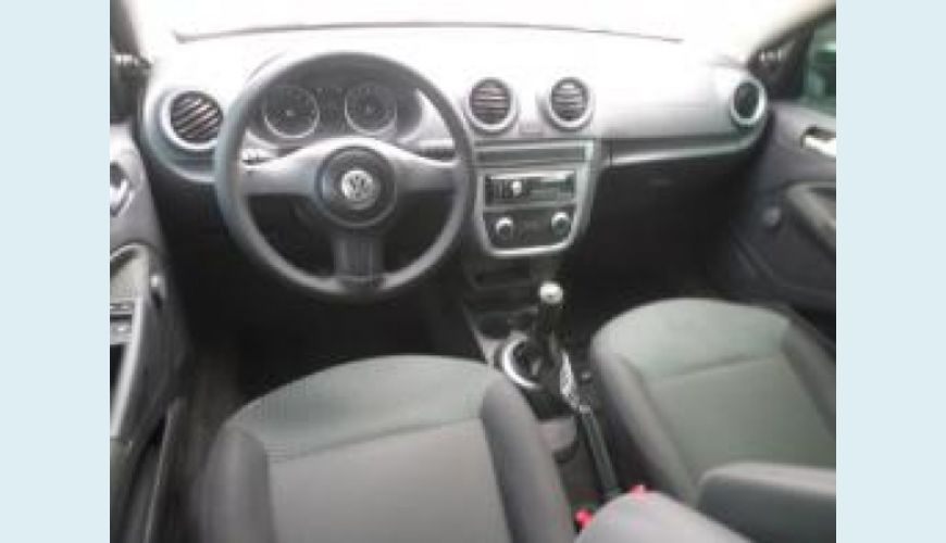 VOLKSWAGEN GOL 1.0 MI 8V FLEX 4P G.IV - PRETO - 2011 Foto 3 (Grande)
