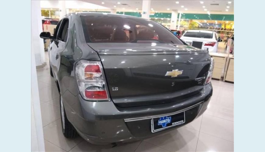 CHEVROLET COBALT 1.8 MPFI LTZ 8V FLEX 4P - CINZA - 2014 Foto 3 (Grande)