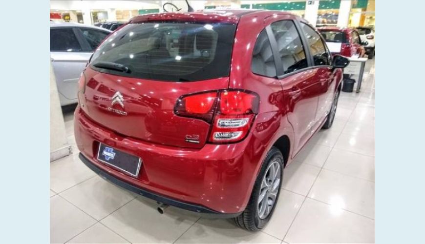 CITROËN C3 1.2 TENDANCE 12V FLEX 4P - VERMELHO - 2017 Foto 3 (Grande)