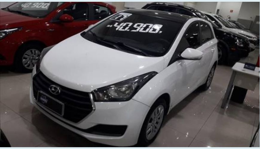 HYUNDAI HB 20 1.0 COMFORT 12V FLEX 4P - BRANCO - 2017 Foto 3 (Grande)