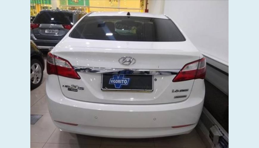 HYUNDAI HB 20S 1.6 PREMIUM 16V FLEX 4P AUT. - BRANCO - 2015 Foto 3 (Grande)